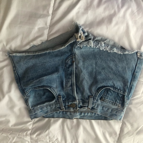 brandy melville jean shorts - Picture 1 of 2